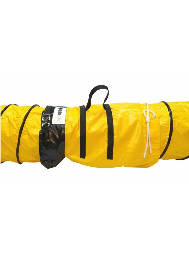 OdorStop Flexible Duct in Various Sizes and Lengths with Connecting Belt, 16-in by 25-ft - Image 4