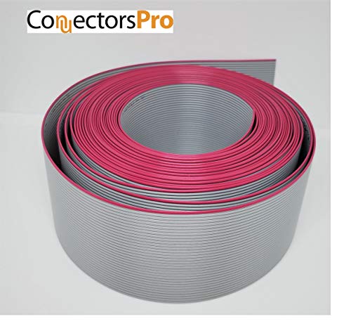 Pc Accessories - 100 Feet Roll 34 Pins IDC Type Flat Ribbon Cable, 34P Wire, 34 Conductors for 2.54mm 0.1" IDC Connectors, - Image 3