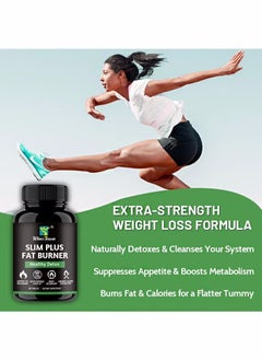 Wins Town 60 Tablets Slim Plus Fat Burner，Healthy Detox，Fat Burning  - Image 2