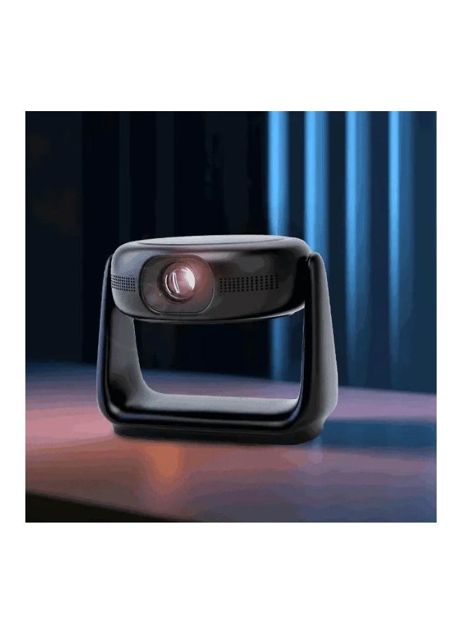 Powerology - Full HD Portable Projector – Built-in Battery, LCD Light, Home & Outdoor Mini Movie Projector for TV, Gaming & Streaming - Image 1