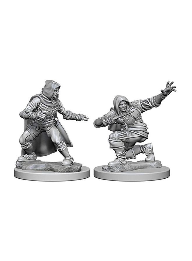 WiZKiDS NECA Pathfinder Deep Cuts Unpainted Miniatures: Wave 1: Human Male Rogue - Image 1