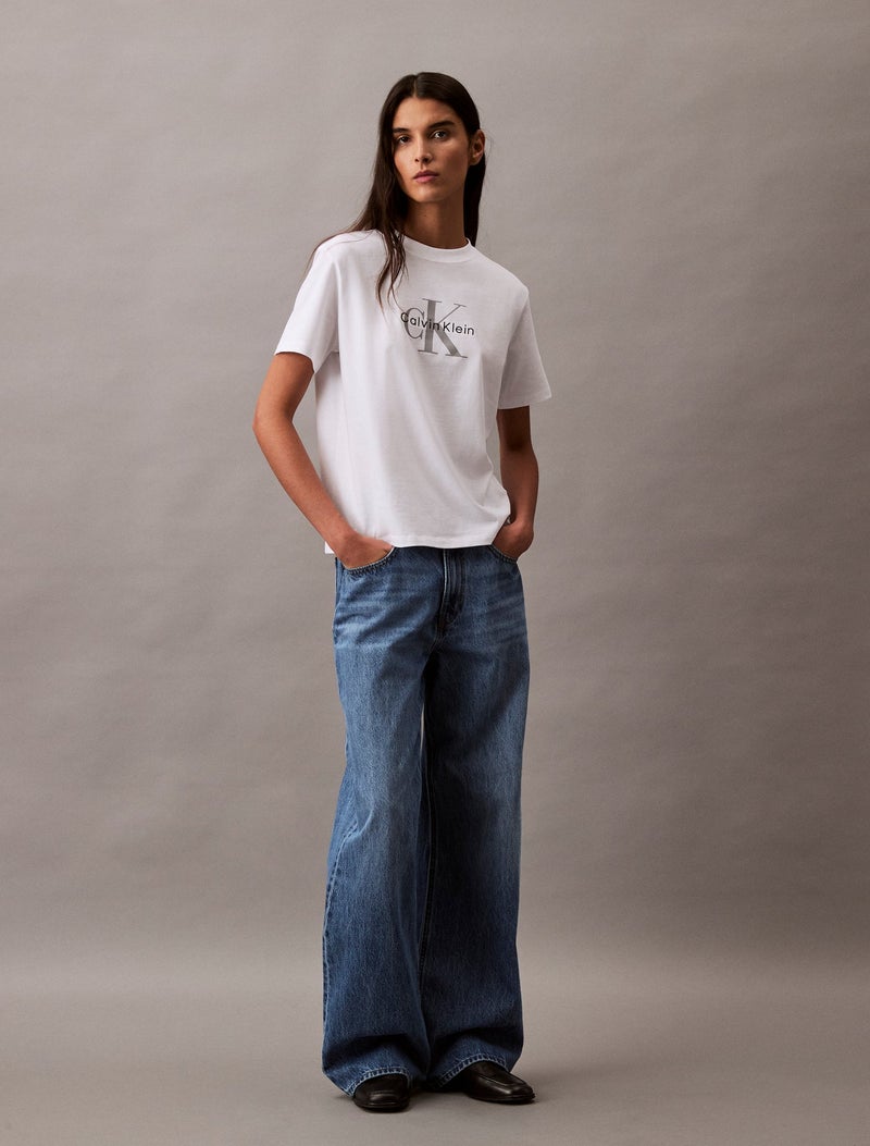 CALVIN KLEIN Monogram Logo T-shirt - Image 4
