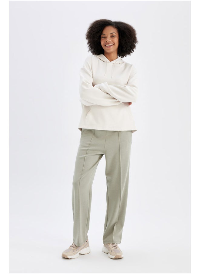 DeFacto Woman Knitted Standart Fit Trousers  - Image 3