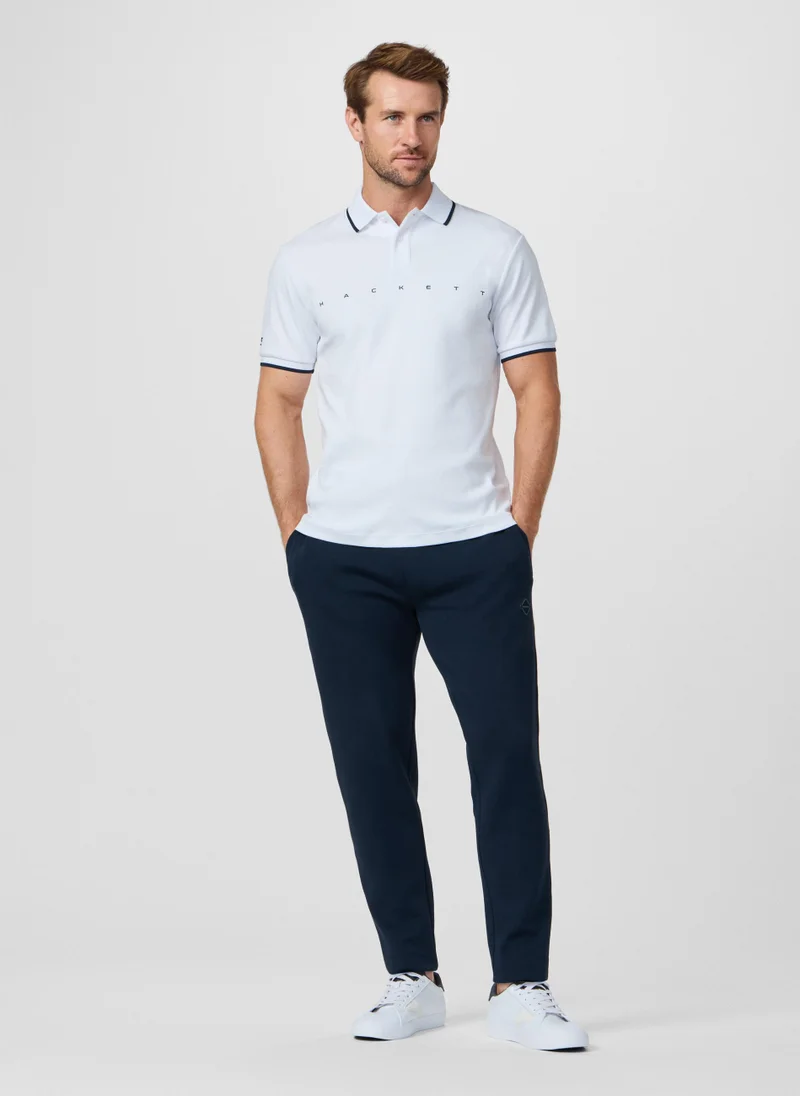 Hackett  Classic Fit Short Sleeve Branded Polo for Men | Best Price UAE