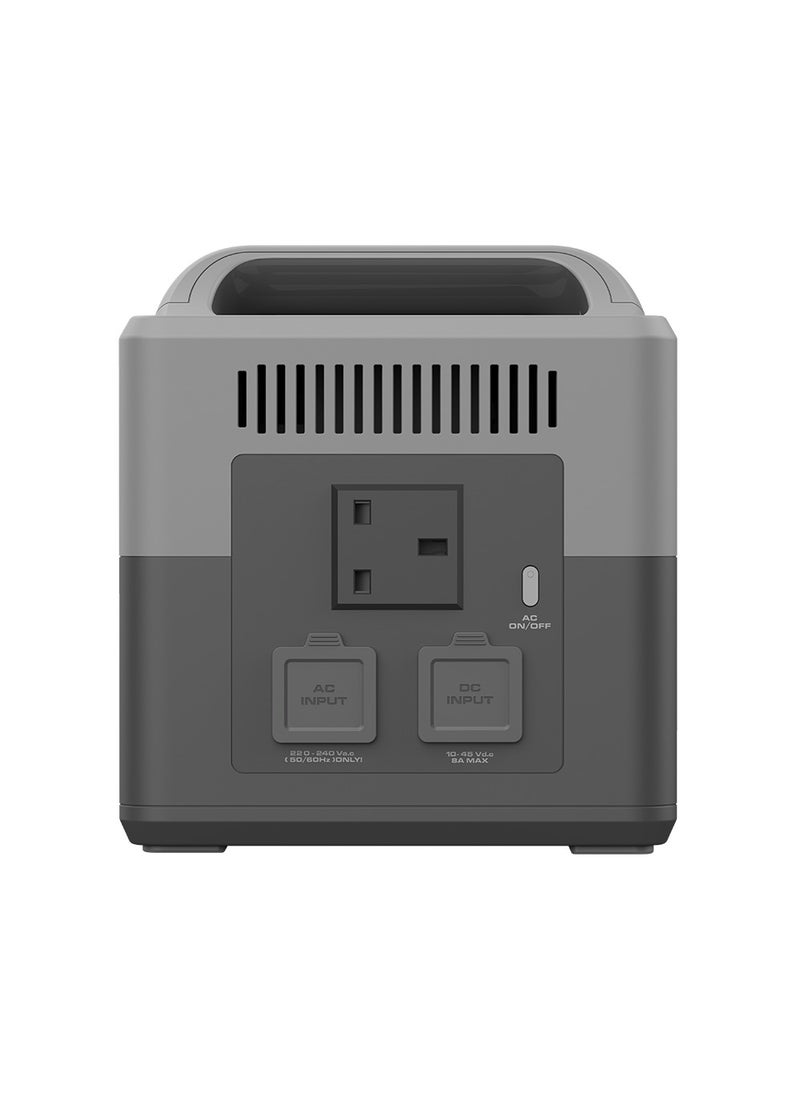 Goaltage PS01 ChargeMax 700W Portable Power Station with Powerful Battery, Flash Light, LCD Display, Mobile App, Solar Recharge, and Wireless Charge Functionality  - Image 5