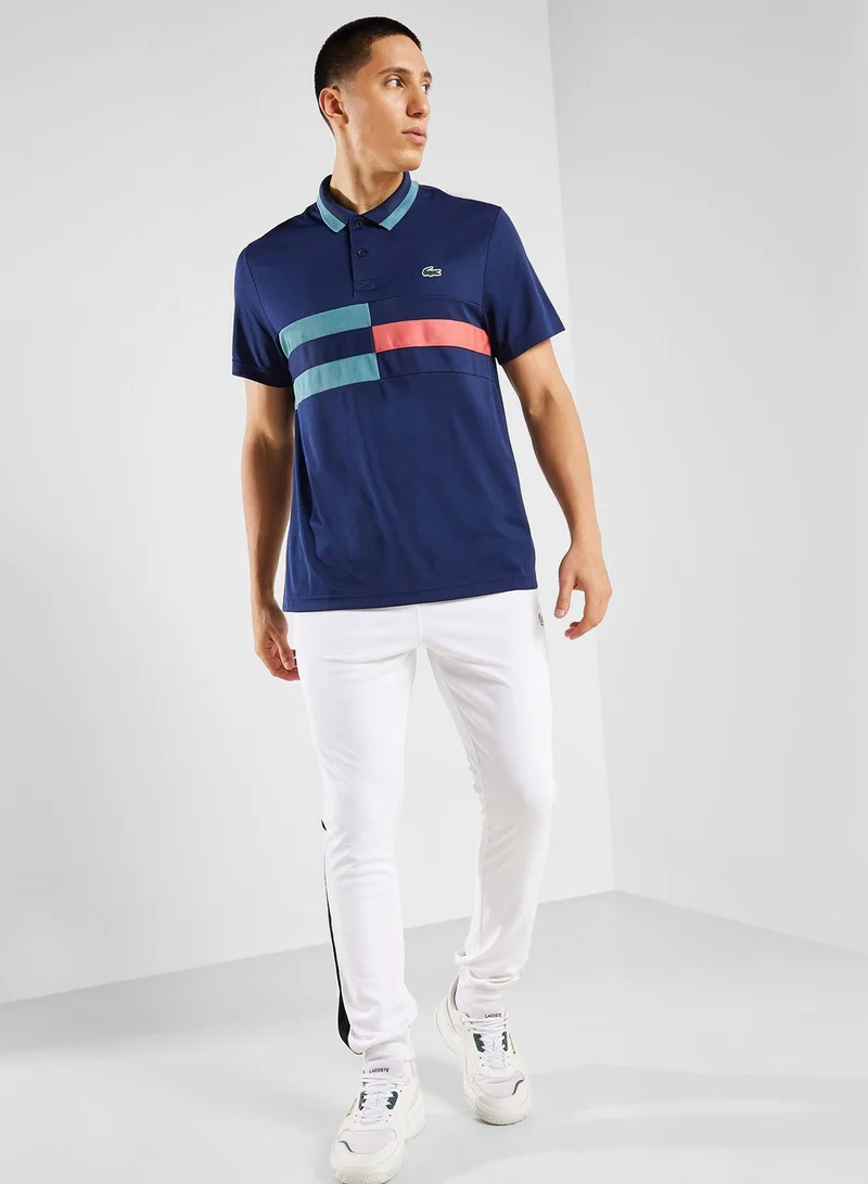 LACOSTE Regular Fit Ultra-Dry Tennis Polo Shirt