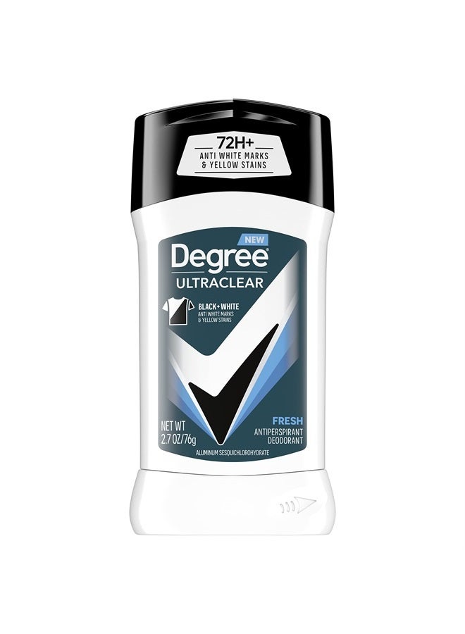 Degree Men UltraClear Antiperspirant Deodorant Fresh 72-Hour Sweat & Odor Protection Antiperspirant For Men With MotionSense Technology 2.7 oz - Image 1