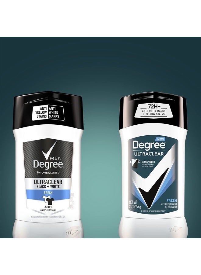 Degree Men UltraClear Antiperspirant Deodorant Fresh 72-Hour Sweat & Odor Protection Antiperspirant For Men With MotionSense Technology 2.7 oz - Image 3