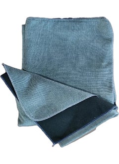 Sera Okey Game Table Cloth Velvet Petrol Green  - Image 2