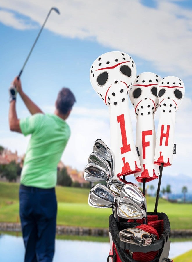 mytag Hybrid Headcover Hockey Goalie Mask Golf Club Covers(Hybrid) - Image 3