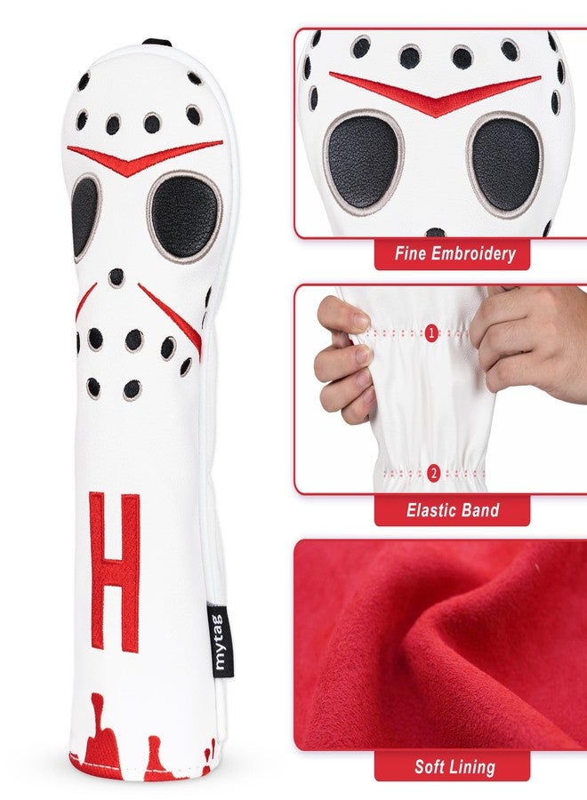 mytag Hybrid Headcover Hockey Goalie Mask Golf Club Covers(Hybrid) - Image 2