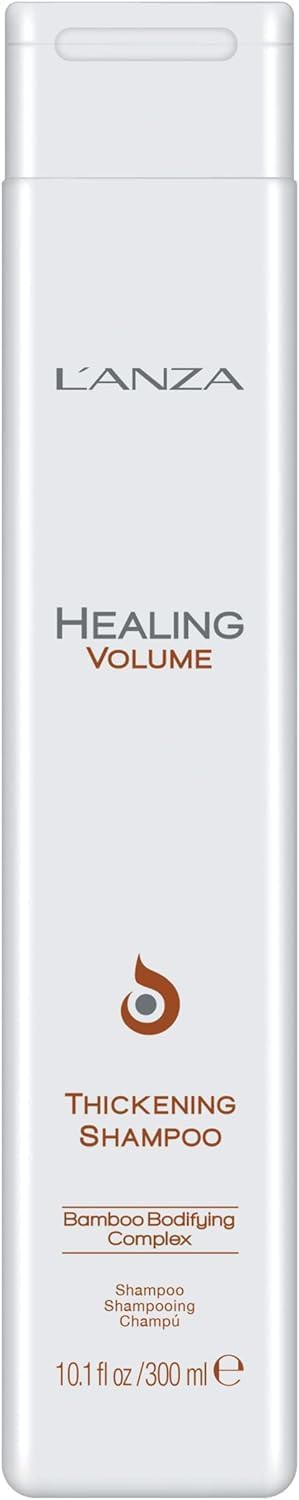LANZA Healing Volume Thickening Shampoo Boosts Shine Volume and Thickness for Fine and Flat Hair Rich with Bamboo Bodifying Complex and Keratin 101 Fl Oz