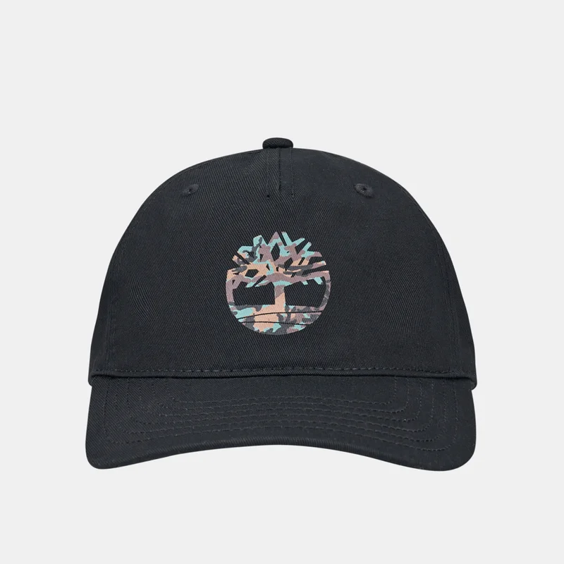 Timberland Men's Camo Tree Logo Baseball Cap