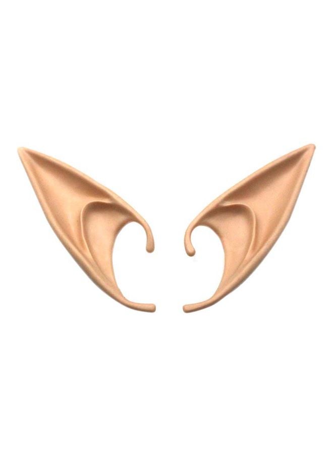 Latex Vampire Hobbit Elf Ears TT-T2386L-1 3.74x2.17x1.97inch - Image 1