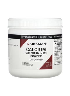 Kirkman Labs Calcium with Vitamin D3 Powder Unflavored 8 oz 227 g  - Image 1