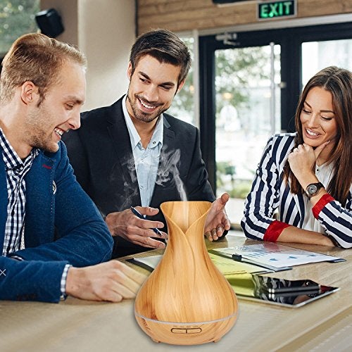 Pure Source India Ultrasonic Aroma Diffuser Humidifier, 2 in One (10 Ml) - Image 5
