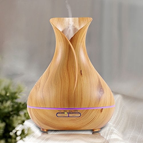 Pure Source India Ultrasonic Aroma Diffuser Humidifier, 2 in One (10 Ml) - Image 1