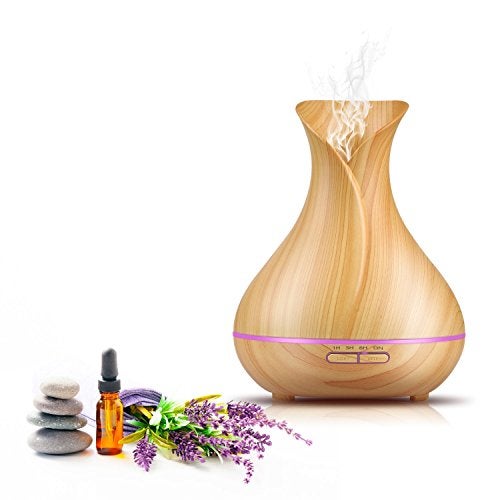 Pure Source India Ultrasonic Aroma Diffuser Humidifier, 2 in One (10 Ml) - Image 3