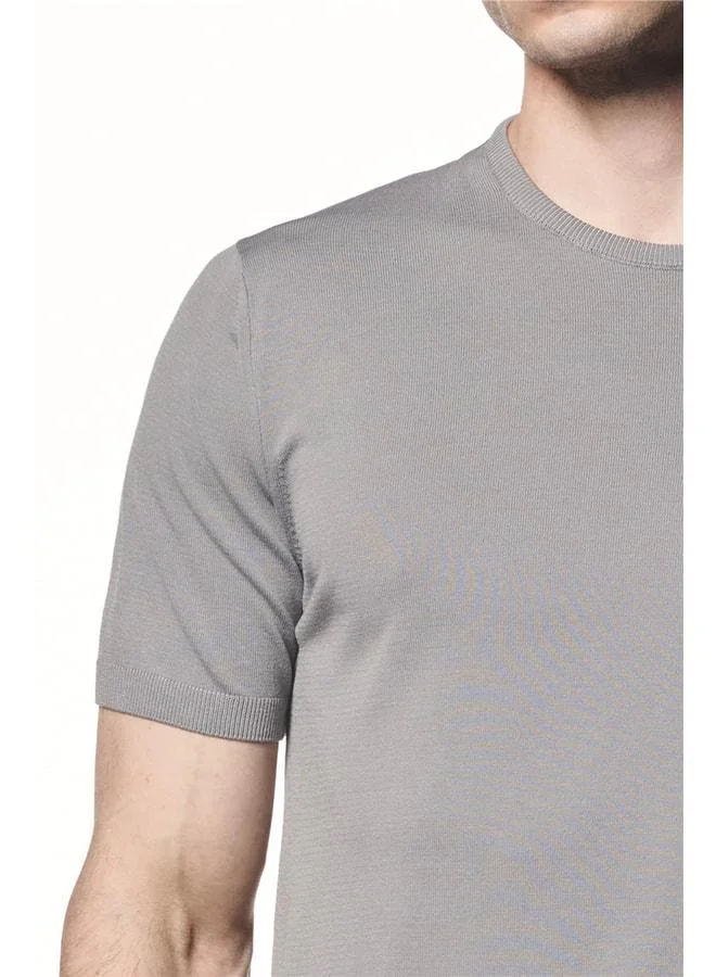 Liwali  Short Sleeve Knit T-Shirt. for Men | Best Price UAE