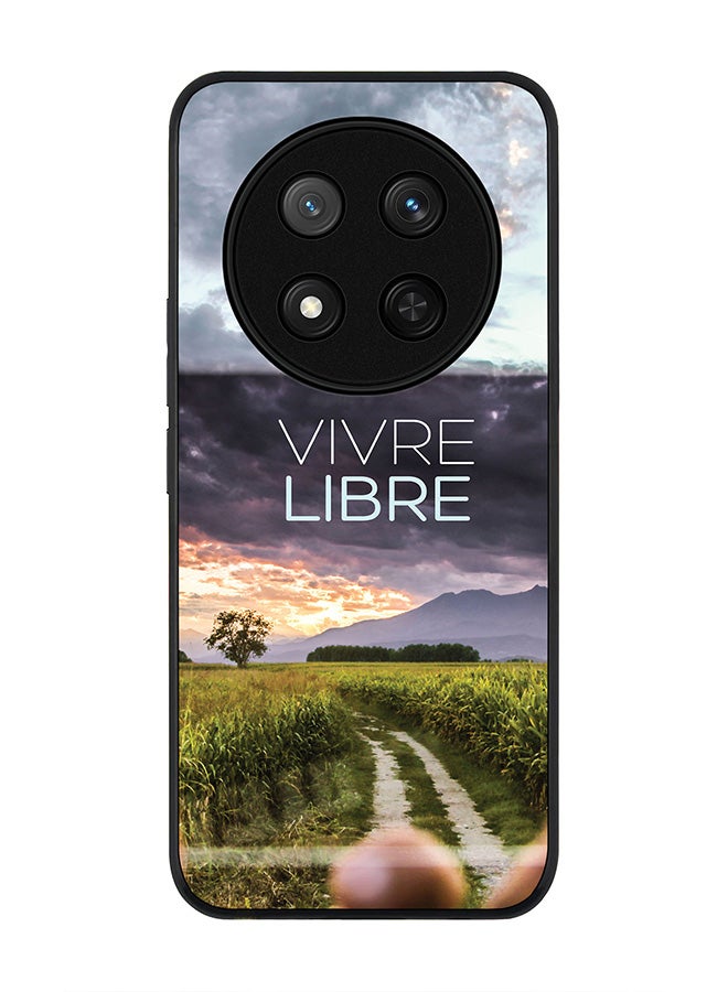 Stylizedd For Honor X9c / Honor Magic7 Lite 5G Case,Slim fit Camera Protection, Shockproof Thin Phone cover  - Vivre Libre - Image 1
