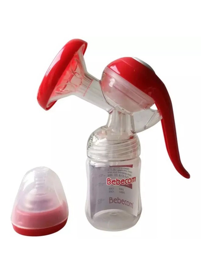Bebecom Manual Breast Pump, Bpa Free, Soft Silicone Cover for Easy Expression of Milk (Yq508) - Image 2
