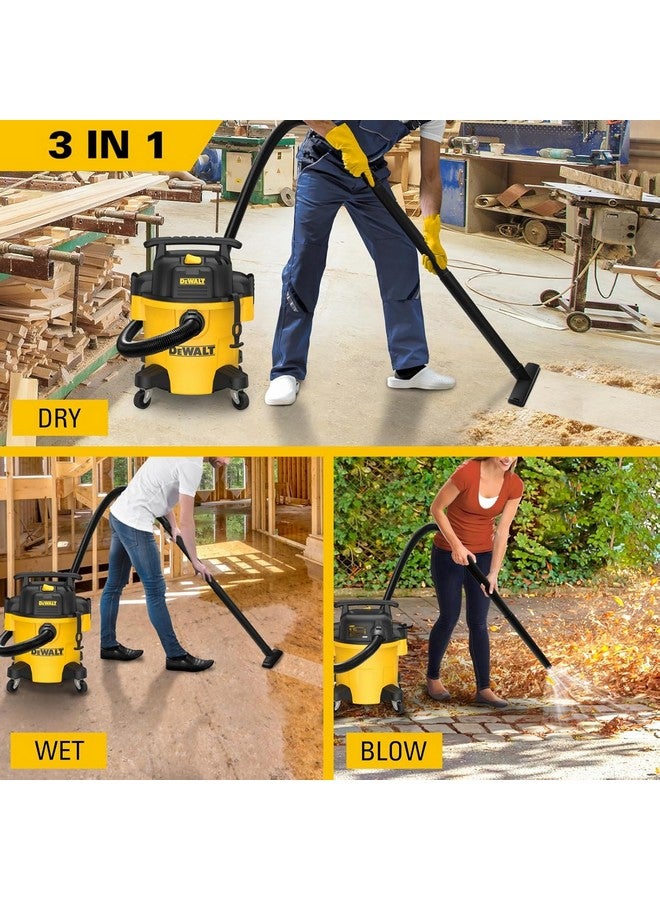 ديوالت مكنسة كهربائية أسطوانية للتنظيف الجاف والرطب 1050 واط أصفر وأسود 20 لتر DXV20P - Image 5