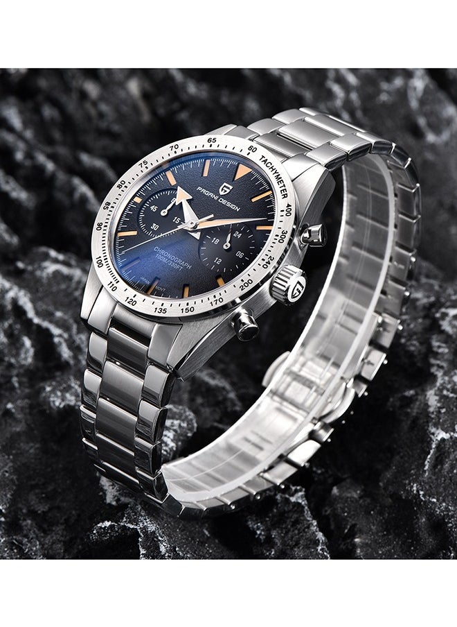 PAGANI DESIGN Men's Chronograph Quartz Watches 40mm Stainless Steel Waterproof Sports Wrist Watch for Men  - Image 3