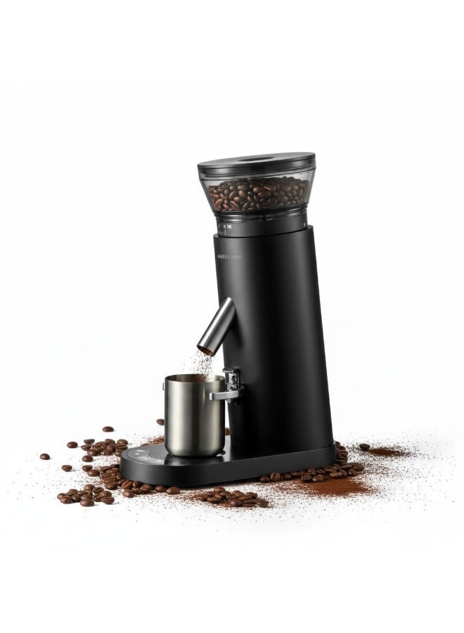 جرين ليون مطحنة قهوة كهربائية Ultimate Grind، مطحنة Burr مخروطية، 60 إعداد طحن دقيق قابل للتعديل، سعة 130 جرام، لوحة تحكم رقمية باللمس، طحن بطيء بسرعة 200RPM، مطحنة مخروطية، مطحنة إسبريسو - Image 1