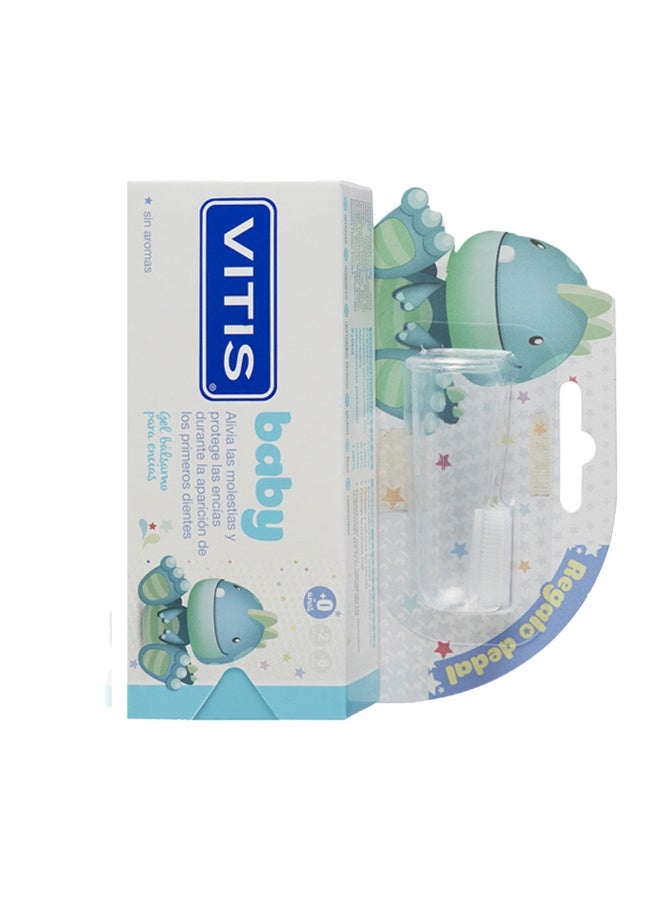 Vitis Baby Gums Gel Balm with Thimble 30ml - Image 2