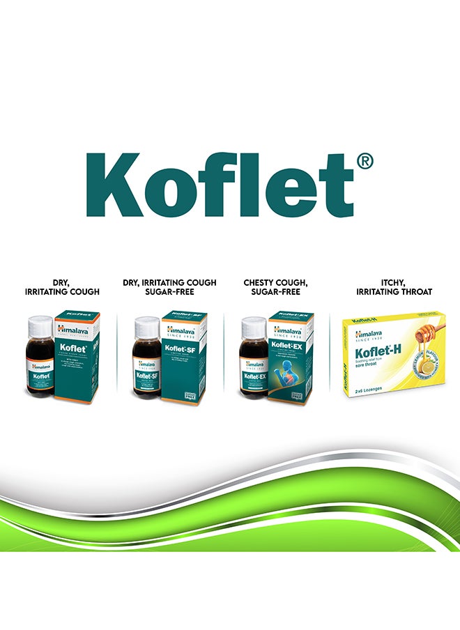 Himalaya Koflet Natural Cough Syrup, Nondrowsy, 100 Ml  - Image 4