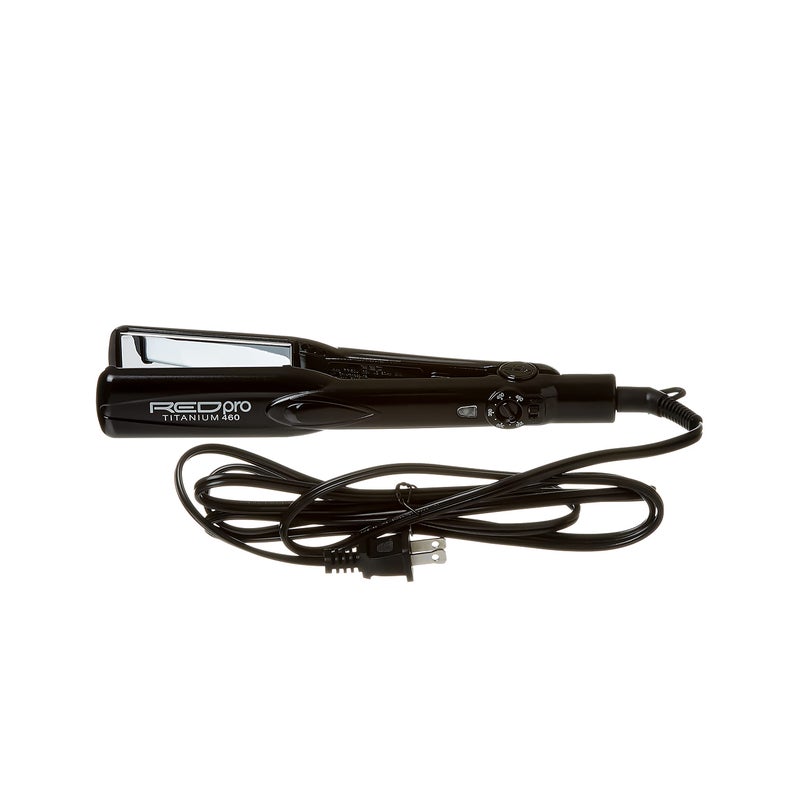 RED Pro Pro Titanium 1 1/2 Inch Flat Iron Heats Up to 460°F Silky Straight, Frizz-Free Results - Image 4