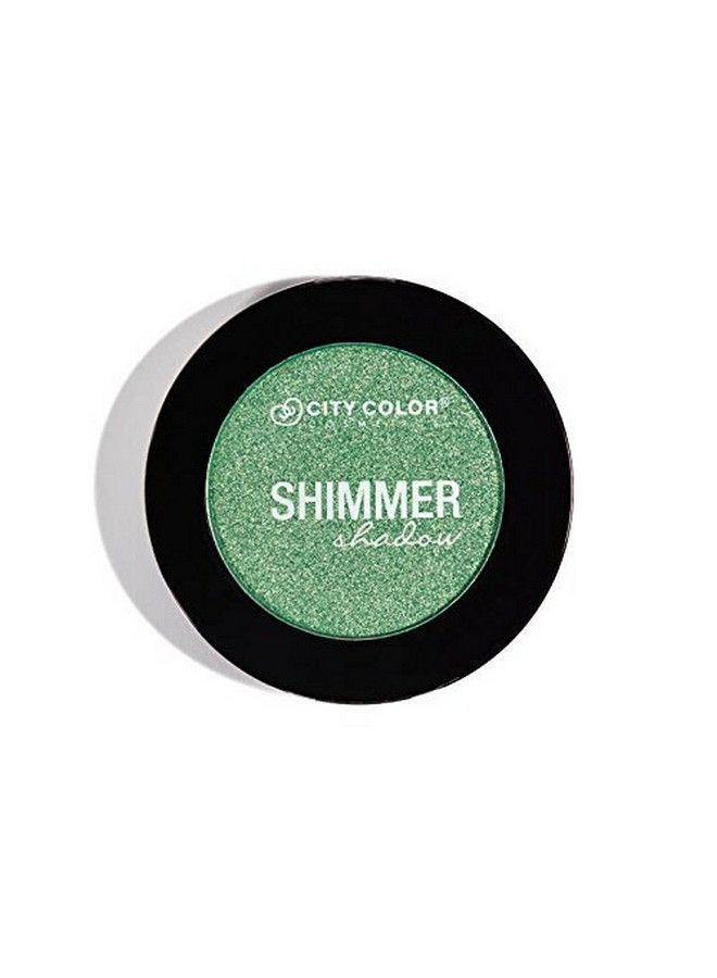 City Color Cosmetics Shimmer Shadow Beach Cottage Green Full Size - Image 1