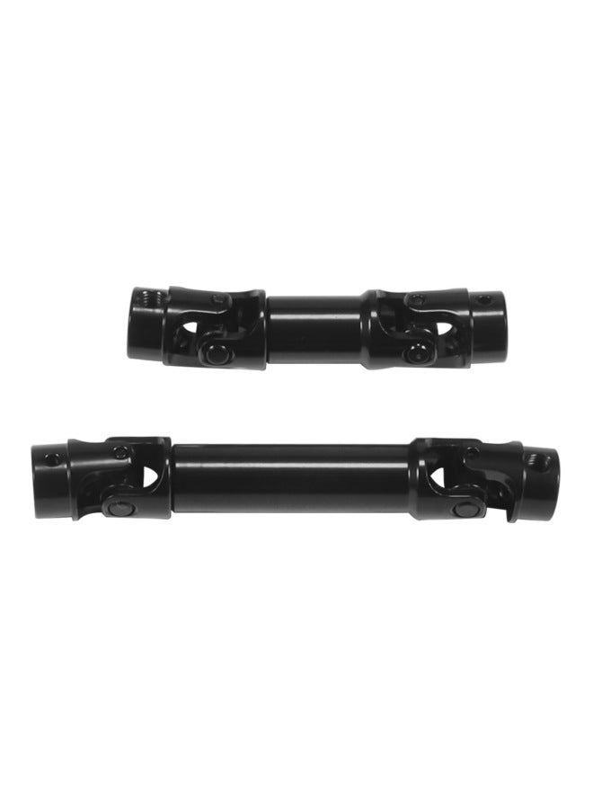 RC 1/18 TRX4-M Stainless Steel Drive Shaft Length 45.5mm Short 39mm Two-pack-Color:Bright Black  - Image 3