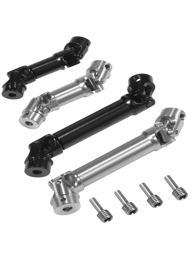 RC 1/18 TRX4-M Stainless Steel Drive Shaft Length 45.5mm Short 39mm Two-pack-Color:Bright Black  - Image 2