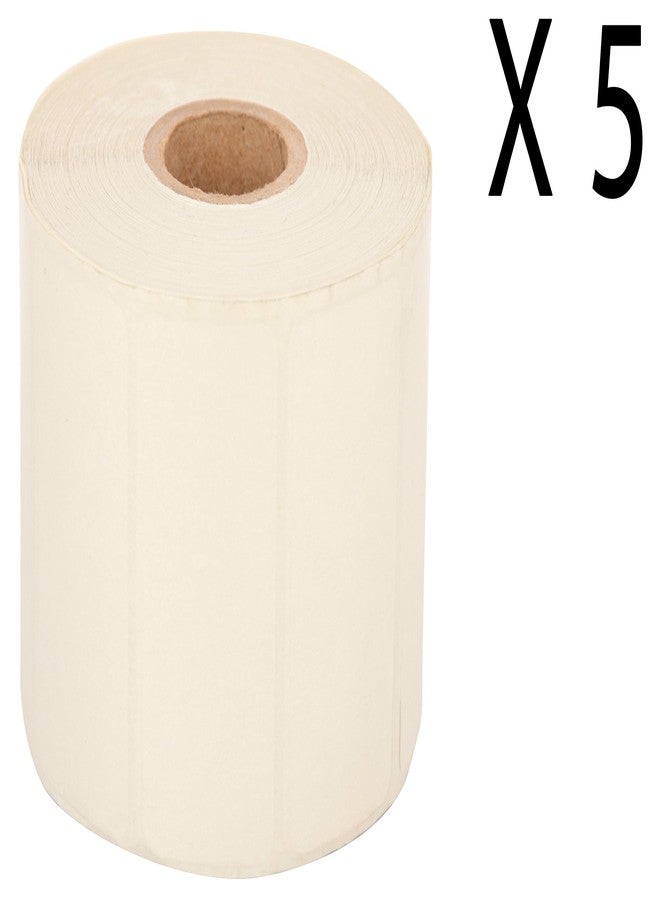 SECUREMENT ملصقات باركود بتقنية النقل الحراري المباشر من SECUREMENT مقاس 2 × 1 بوصة لـ FBA و Sellerflex - عبوة من 5 لفات (50 مم × 25 مم - 1000 ملصق لكل لفة) - Image 3