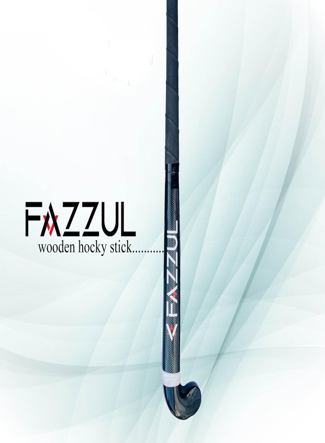 Fazzul Wooden Hockey Stick for Women and Men Practice and Beginner Level (L-36 Inch) Multicolor Solid Wooden Hockey Stick Pack of 1 Hockey Stick - Image 3