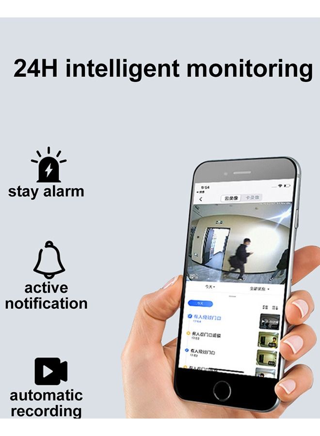 Smart Wireless HD Camera Motion Detection Alarm Security Wi-Fi Intercom Doorbell For Home Apartment - Image 2