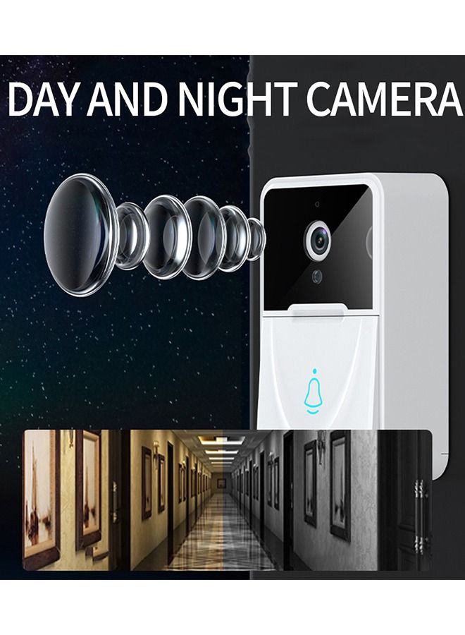 Smart Wireless HD Camera Motion Detection Alarm Security Wi-Fi Intercom Doorbell For Home Apartment - Image 3
