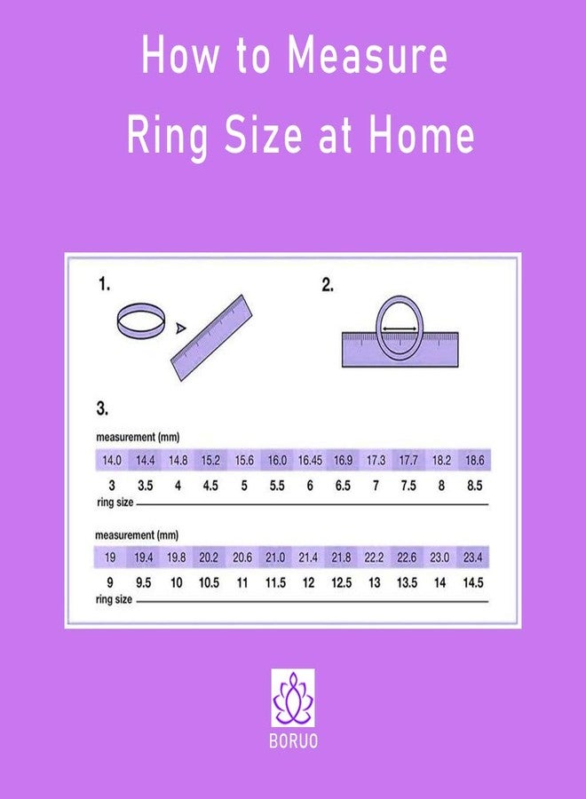 BORUO 925 Sterling Silver Ring Celtic Knot Heart Cross High Polish Tarnish Resistant Eternity Wedding Band Stackable Ring Size 7 - Image 5