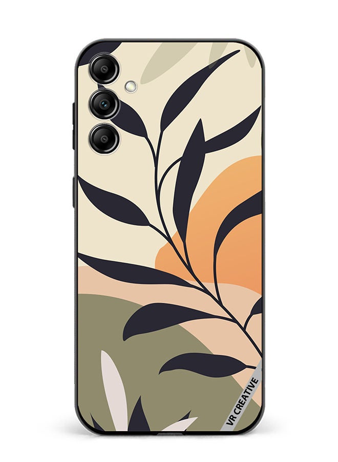 VR CREATIVE Protective Case Cover For Samsung Galaxy A34 Leaf Tropical Design Multicolour - Image 1