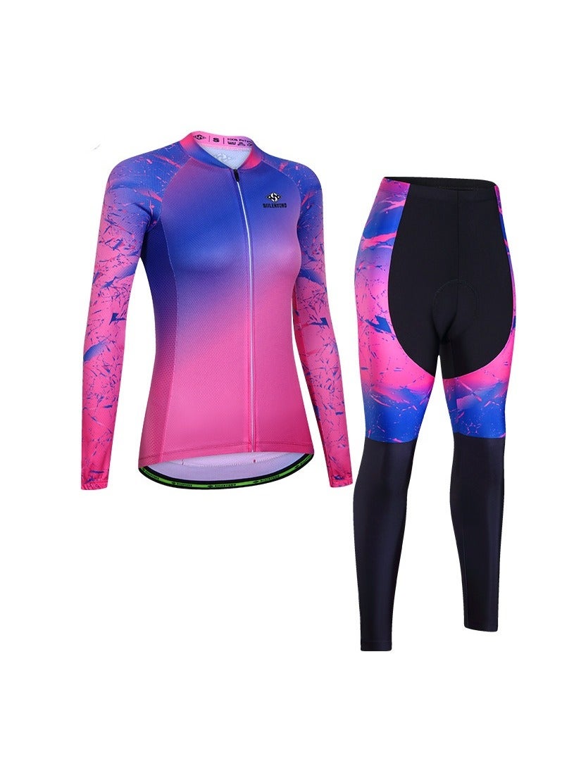 KUYING Outdoor Mountain Bike Road Bike Riding Suit Set 