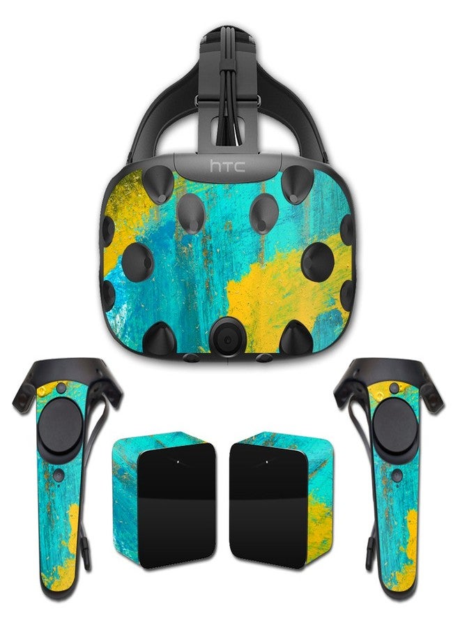 MIGHTY SKINS MightySkins Skin Compatible with HTC Vive Full Coverage - Acrylic Blue | Protective, Durable, and Unique Vinyl Decal wrap Cover | Easy to Apply, Remove, and Change Styles | Made in The USA - Image 1