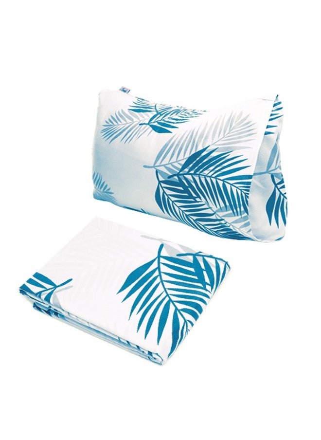 snooze - Fitted Bed Sheet set 2pcs, 120*200 cm+ Free Pillowcase, Terquaze Tropical design - Image 1