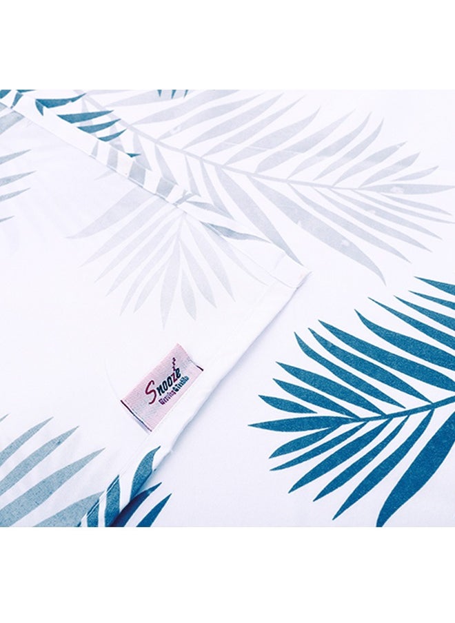 snooze - Fitted Bed Sheet set 2pcs, 120*200 cm+ Free Pillowcase, Terquaze Tropical design - Image 1