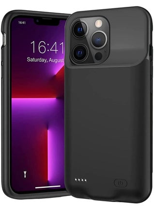 Battery Case for iPhone 13 Pro Max, Portable Battery Pack, Rechargeable Smart Charger Case, External Battery Charging Case, Compatible with (iPhone 13Pro Max, 4500 Mah). - pzsku/ZCCC929E63C867C7F1CF1Z/45/_/1693549284/31fb684b-fc91-4275-9885-a0f4a4a28913