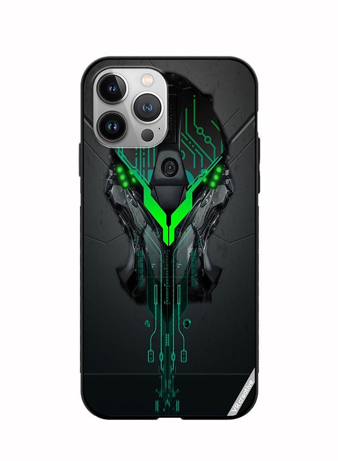 VR CREATIVE غطاء حماية لهاتف آبل آيفون 11 برو ماكس بتصميم شعار متعدد الألوان - Image 1