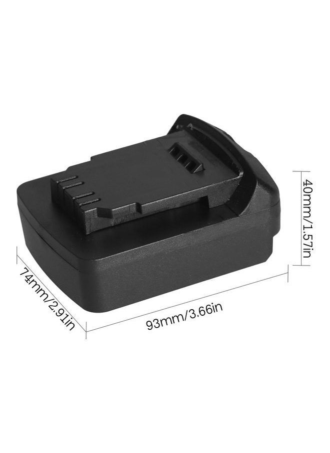 NIBEMINENT Lithium Battery Convert Adapter Black  - Image 4