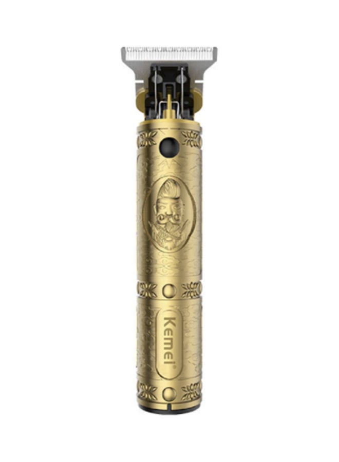 Kemei Electric Hair Trimmer Cordless Shaver Barber Trimer gold - Image 1