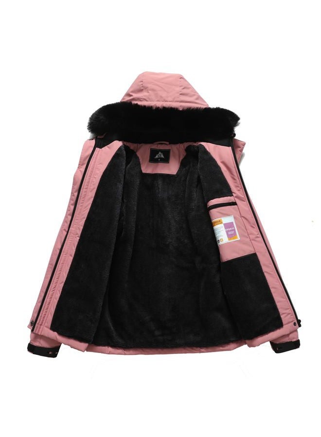 MOERDENG Women's Waterproof Snow Ski Jacket Warm Winter Coat Insulated Snowboarding Jacket Softshell Hiking Jacket - Image 4
