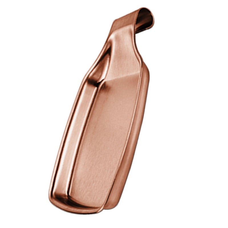 Stainless Steel Spoon Rest: 304 Stainless Steel Rose Gold Quadrate Shape - Stylish Space Saving Utensil Rest for Home Kitchen Countertops - Image 2